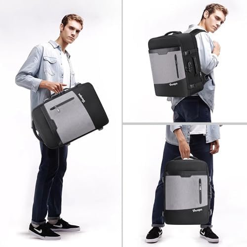 Travel Backpack for Traveling on Airplane, Airline Approved 18x14x8 Travel Backpack for Men & Women, Carry On Luggage Suitcase Backpack - Image 6