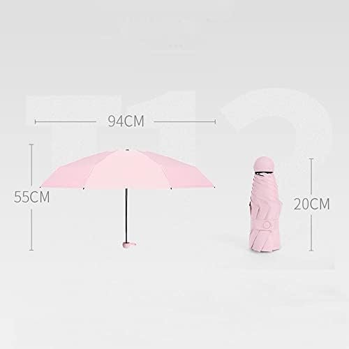 Compact Umbrella Windproof Travel Rain Sun Umbrellas Protection - Image 6