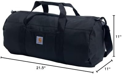Carhartt Trade Series 2-in-1 Packable Duffel with Utility Pouch, Black, Medium (21.5-Inch) - Image 3