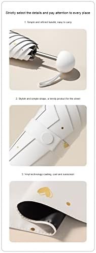 travel umbrella compact, Compact Travel Umbrella, Anti-UV, Wind Resistant, Small, Light, Folding And Portable, Mini Umbrella for Women & Men - Image 8