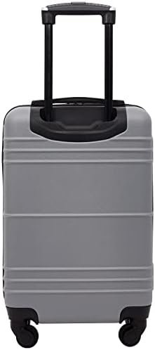 Travelers Club Richmond Spinner Luggage, Charcoal, Carry-On 20-Inch - Image 5