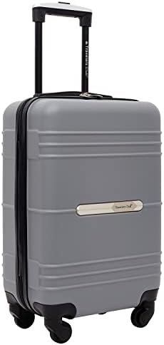 Travelers Club Richmond Spinner Luggage, Charcoal, Carry-On 20-Inch - Image 3