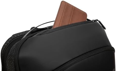 Alienware AW724P Horizon Travel Backpack - Fits upto 18-inch, 840D Fabric, EVA Foamed, Weather-resistant, Shockproof, Padded Shoulder Strap, Padded Back, RFID Blocking Pocket - Galaxy Weave Black - Image 10