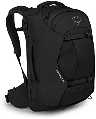 Osprey Farpoint 40L Men's Travel Backpack, Black