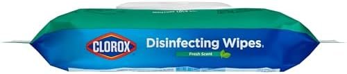Clorox Disinfecting Wipes, Bleach Free Cleaning Wipes, Household Essentials, Fresh Scent, Moisture Seal Lid, 75 Wipes, Pack of 3 (New Packaging) - Image 12