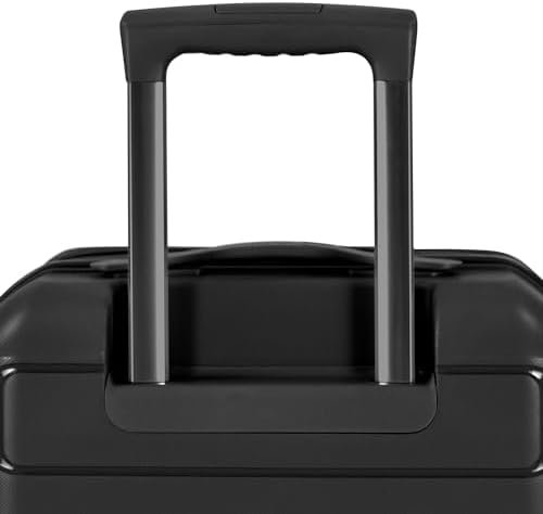 Traveler's Choice Pagosa Indestructible Hardshell Expandable Spinner Luggage, Black, 2 Piece Set - Image 7