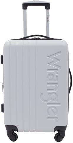Wrangler Luggage Set, Grey, 20" Carry-On - Image 2