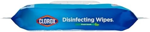 Clorox Disinfecting Wipes, Bleach Free Cleaning Wipes, Household Essentials, Fresh Scent, Moisture Seal Lid, 75 Wipes, Pack of 3 (New Packaging) - Image 13
