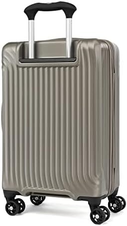 Travelpro Maxlite Air Hardside Expandable Carry on Luggage, 8 Spinner Wheels, Lightweight Hard Shell Polycarbonate Suitcase, Champagne, Carry On 21-Inch - Image 3