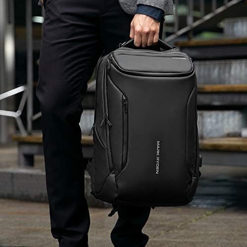 MARK RYDEN Business Backpack for Men, Waterproof High Tech Backpack with Sport Car Shape Design and USB Charging Port, Travel Laptop Backpack Fits 17.3 Inch Notebook - Image 2