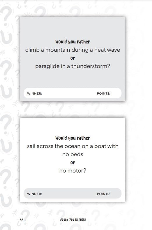 Would You Rather? Summer Edition: Laugh-Out-Loud Game for Camping, Road Trips, and Vacation Travel - Image 4