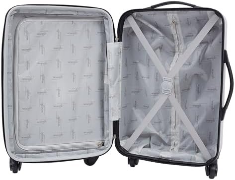 Wrangler Luggage Set, Grey, 20" Carry-On - Image 7
