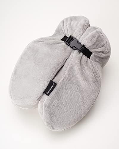 Brookstone Travel Pillow - 2 in 1 Memory Foam Pillow for Head, Neck, Chin, Shoulder, and Lumbar Support for Airplane Travel, Grey - Image 6