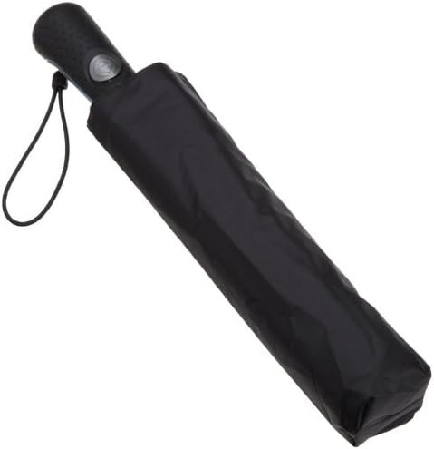 Totes Blue Line Golf Size Auto Open/Close Umbrella, Water Repellent Canopy, Black - Image 4
