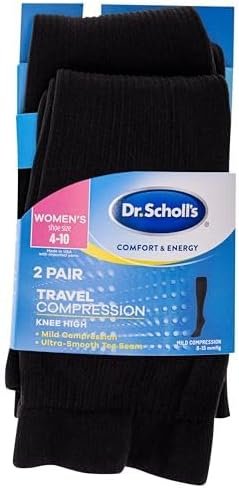 Dr. Scholl's Women's Graduated Compression Knee High Socks-Comfort and Fatigue Relief-Mild 8-15 mmHg - Image 3