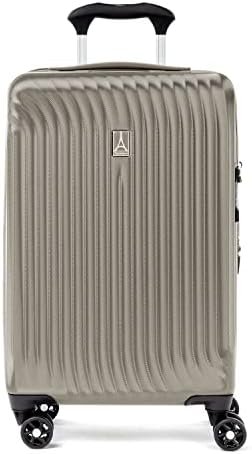 Travelpro Maxlite Air Hardside Expandable Carry on Luggage, 8 Spinner Wheels, Lightweight Hard Shell Polycarbonate Suitcase, Champagne, Carry On 21-Inch