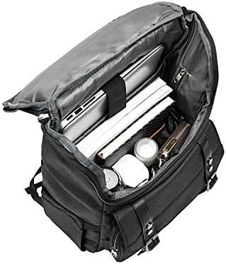 YALUNDISI Vintage Backpack Travel Laptop Backpack with usb Charging Port for Women & Men College Backpack Fits 15.6 Inch Laptop Black - Image 4