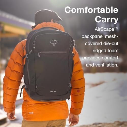 Osprey Daylite 44L Carry-On Travel Pack, Black - Image 5