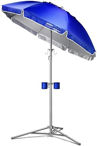 Wondershade Ultimate Portable Sun Shade Umbrella for Instant Lightweight and Adjustable Sun Protection - Blue