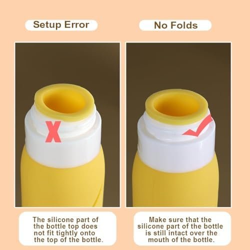 Travel Size Bottles for Toiletries, Pack of 5 Travel Bottles with Squeezable Lid, 3.4 oz TSA Approved Travel Size Containers for Shampoo, Conditioner,Lotion - Image 2
