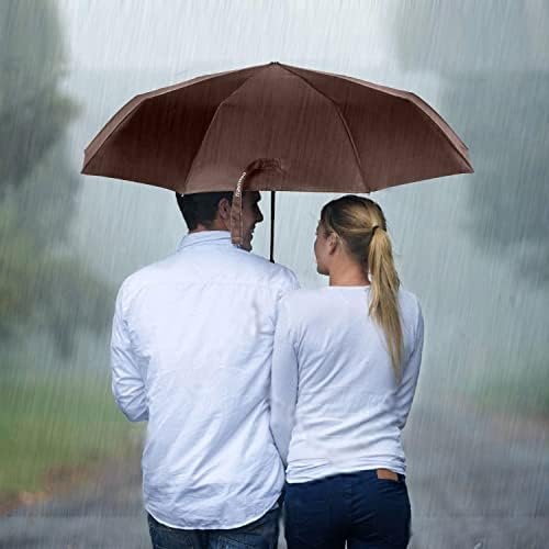 TradMall 2 Pack Travel Umbrella Windproof 46/56 Inches Large Canopy Reinforced Fiberglass Ribs Auto Open & Close - Image 7