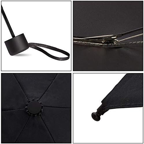 Goothdurs Mini Travel Compact Umbrella –Small Lightweight Folding Sun Umbrella with 95% UV Protection for Men & Women - Image 5