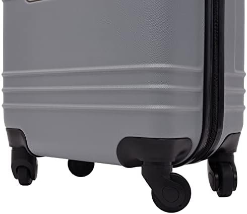 Travelers Club Richmond Spinner Luggage, Charcoal, Carry-On 20-Inch - Image 7