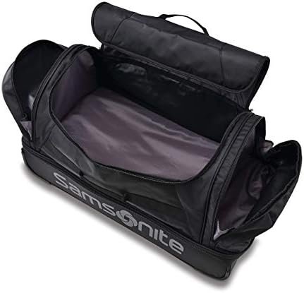Samsonite Andante 2 Wheeled Rolling Duffel Bag, All Black, 28-Inch - Image 2