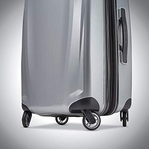 Samsonite Winfield 3 DLX Hardside Luggage with Spinners, Carry-On 20-Inch, Silver - Image 5