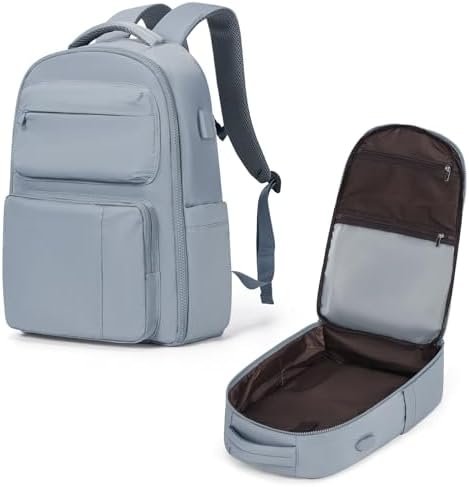 coowoz Travel Backpack for Women Men Mochila de Viaje Laptop Work Backpack Hiking Gym College Backpack Rucksack Travel Essentials Personal Item Travel Bag Carry on Backpack Flight Approved Blue