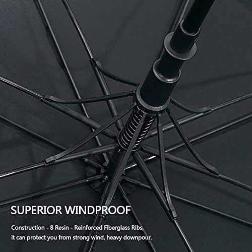 G4Free 47/54/62/68 Inch Automatic Open Golf Umbrella Oversize Extra Large Double Canopy Vented Windproof Waterproof Stick Umbrellas - Image 4