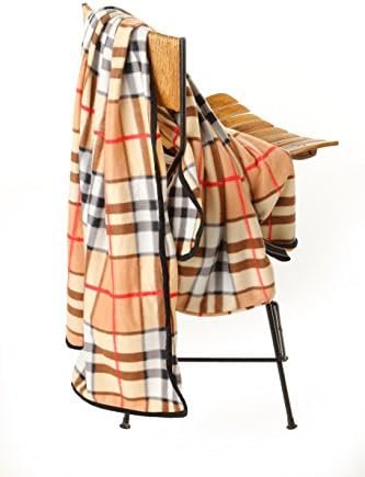3-in-1 Microfleece Premium Travel Blanket (Plaid) - Image 5
