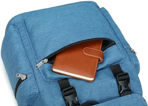 Bluboon Girls School Backpack Women College Bookbag Lady Travel Rucksack 15.6Inch Laptop Bag with Charge Port - Image 9