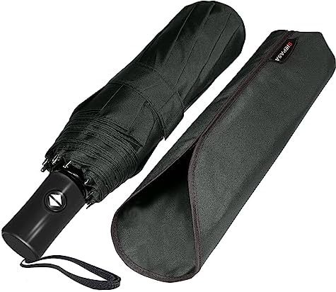 SIEPASA Windproof Travel Compact Umbrella-Automatic Umbrellas for Rain-Compact Folding Umbrella, Travel Umbrella Compact, Small Portable Windproof Umbrellas for Men Women Teenage. - Image 8