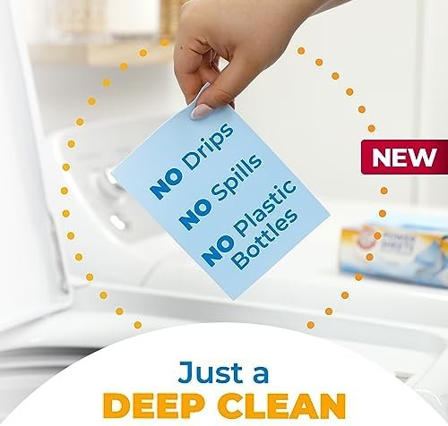 Arm & Hammer Power Sheets Laundry Detergent, Fresh Linen 50ct, up to 100 Small Loads (Packaging may vary) - Image 3