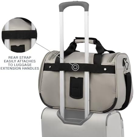 Travelpro Maxlite 5 Softside Lightweight Underseat Carry-On Travel Tote, Overnight Weekender Bag - Image 4