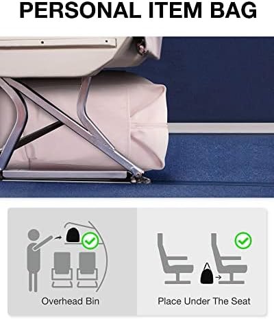 BAGSMART Foldable Travel Duffle Bag, 30.6L Large Carry On Tote Bag Gym Sports Bag for Women, Weekender Overnight Bag for Travel Essentials & Daily Necessities(Baby Pink) - Image 5