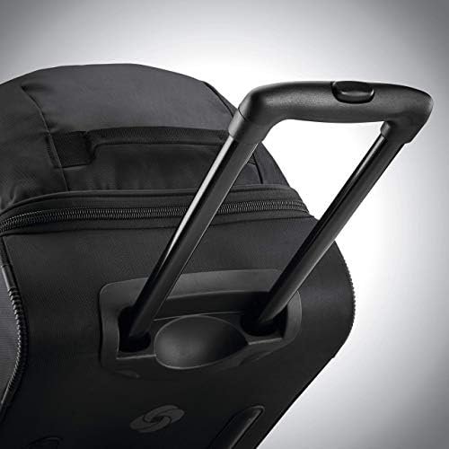 Samsonite Andante 2 Wheeled Rolling Duffel Bag, All Black, 28-Inch - Image 7