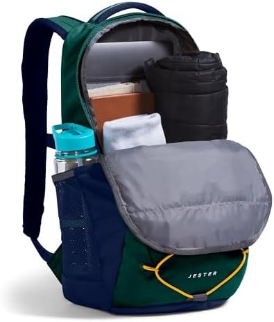 THE NORTH FACE Jester Everyday Laptop Backpack, Hunter Green/Eagle Blue, One Size - Image 4