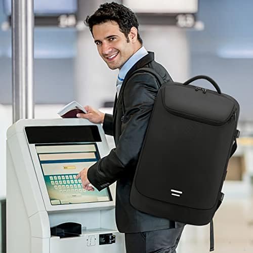 Travel Carry on Backpack 50L Expandable Flight Approved Backpacks 17.3 inch Laptop and USB Charging Port bags Water Resistant Business Back Pack for Women & Men - Image 7