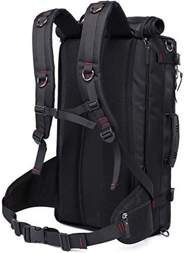 KAKA Travel Backpack, Carry On Backpack Durable Convertible Duffle Bag Fit for 15.6 Inch Laptop for Men and Women(Medium 35L) - Image 6