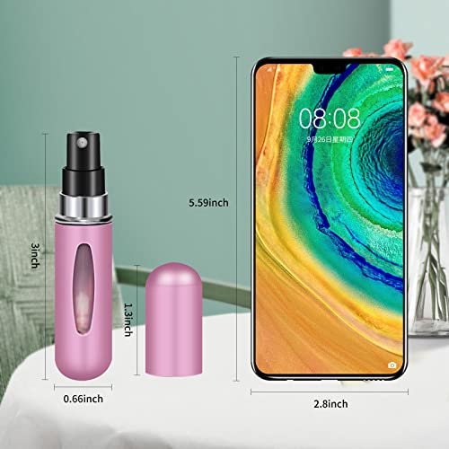 Perfume Travel Refillable-Travel Accessories-Perfume Atomizer Bottle Portable,Stocking Stuffers for Women Outdoor and Traveling 5ML (Travel Essentials,5 pack) - Image 3