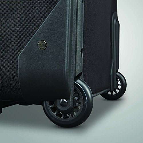 American Tourister Fieldbrook XLT Softside Upright Luggage, Black, 4-Piece Set (BB/WD/21/25 UP) - Image 7