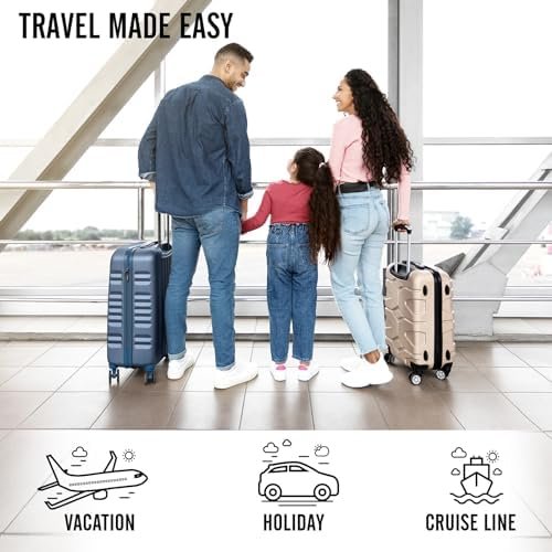 Veken 8 Set Packing Cubes for Suitcases, Luggage Organizer Bags Set for Carry on, Travel Gifts for Mom, Travel Essentials for Women, Travel Accessories in 4 Sizes(Extra Large, Large, Medium, Small) - Image 9
