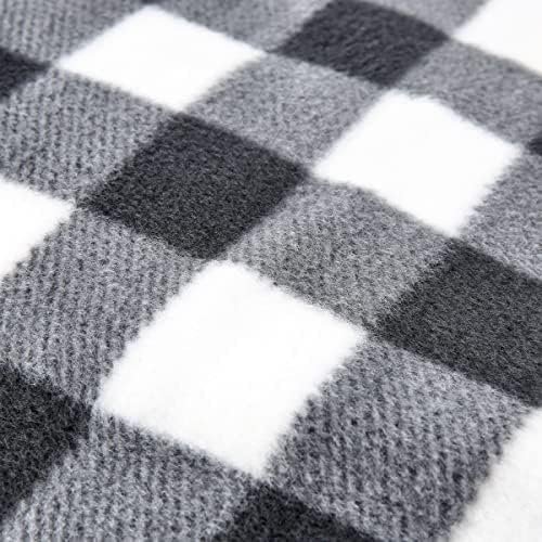 Heated Car Blanket - 12-Volt Electric Blanket for Car, Truck, SUV, or RV - Portable Heated Throw - Camping Essentials by Stalwart (Black Plaid) - Image 2