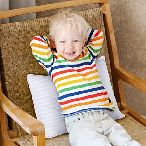 Utopia Bedding Toddler Pillow (White, 2 Pack), 13x18 Pillows for Sleeping, Soft and Breathable Cotton Blend Shell, Small Kids Pillow Perfect for Toddler Bed and Travel (Intended for Age 2 and up) - Image 6