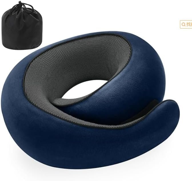 2024 New Memory Foam Travel Pillow for Airplanes,Neck Pillow for Traveling,Neck Plus Travel Pillow,Wander Neck Plus Travel Neck Pillow