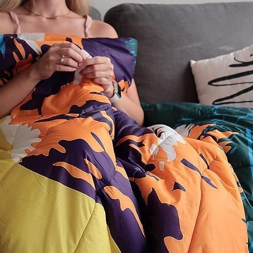 Camping Blanket, Puffy Waterproof Travel Blanket, Warm Cozy Picnic Blanket, for Outdoors, Travel, and Mountain.(Mountain, 78" x 56") - Image 7