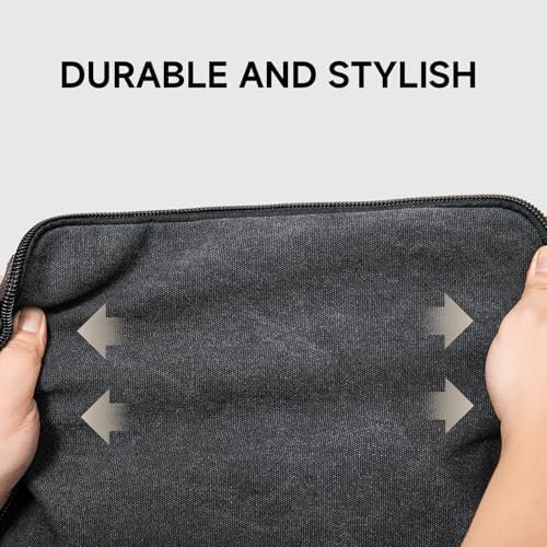 Canvas Expandable Duffle Bag for Men Traveling, Luggage Travel Bag Weekender Overnight Bag,Mens Gym Carry on Duffel Bags(Dark Grey) - Image 4