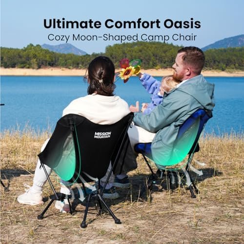 UltraPort 2-CinchLock Camping Chairs, Portable Lightweight Camping Chair, Backpacking Chair -The 1th Generation, Ultralight Chairs - Image 5